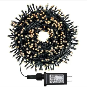 LED Christmas Tree Decorative Lights String Light Outdoor IP65 Waterproof Timer 8 Modes Energy Efficiency Class