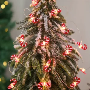 LED Christmas Tree Garland String Light Ornaments