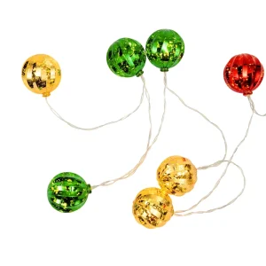 LED Christmas Tree Ornament Stars Balls String Light Hanging Glowing Christmas Gift LED String Light
