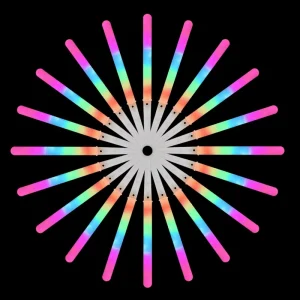 LED Cotton Candy Cones Stick Holder Flashing Glow Sticks for Christmas Wedding Concert Birthday Neon Party Favors Supplies