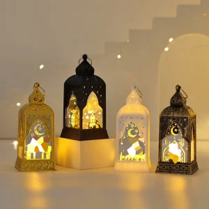 LED Electronic with for Eid Holiday Party Favors Supplies Ramadan Home Decor Ornament