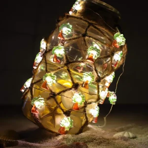 LED Fairy String Lights IP44 Rated 2700K Warm White 20M Commercial Fixed Socket 100% Copper Garden Home Party Decor