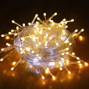 LED Flowing Flashing PVC String Lights Christmas Fireworks Decoration Scene Setup Atmosphere Colored Lights