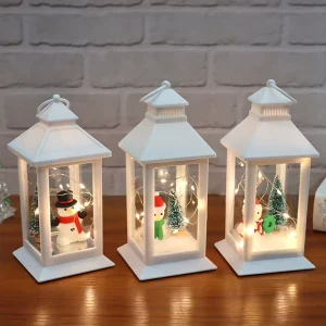 LED Lighted Christmas Lantern Ornament
