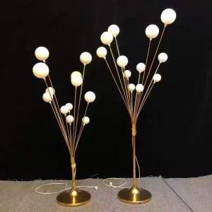 LED Luxurious Acrylic Romantic Hanging Lamp Elegant Vintage Wedding Party Decor Lights Waterproof AC