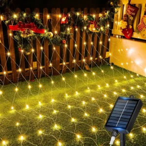 LED Net Lights Mesh Fairy Lights With Remote Control Waterproof for Christmas Tree Bush Wedding Garden Decor