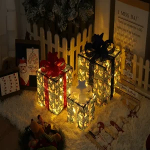 LED Ornament Light Remote Control & Button Switch Battery Operated LED Night Light Home Festival Decor