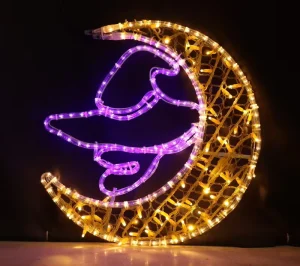 LED Outdoor Waterproof 2D Halloween Motif Lights for Holiday Decoration