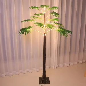 LED Palm Tree Illuminated Christmas Party Atmosphere Lights Multi Scene Decoration Accessories Versatile Lighting