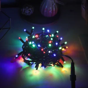 LED Plastic String Lights Outdoor IP65 Waterproof Christmas Fairy Lights for Streets Around Trees Decoration 10 Meter Length
