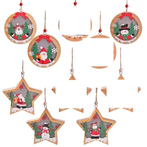 LED Santa Claus Christmas Tree Hanging Ornament