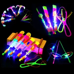LED Slingshot Helicopter for Halloween Back to School Graduation Diwali Mother’s Day Father’s Day