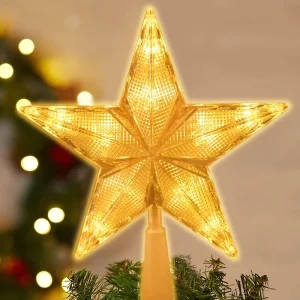 LED Star Christmas Tree Topper