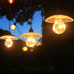 LED String Lantern Lamp IP44 Waterproof DC 6V Plastic Glass New Design Outdoor Camping Wedding Christmas Holiday Decorations