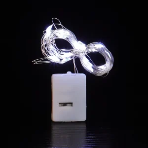 LED String Light 1M 2M 3M Custom Made CR2032 Button Battery Operated Mini Copper Wire LED Fairy String Lights