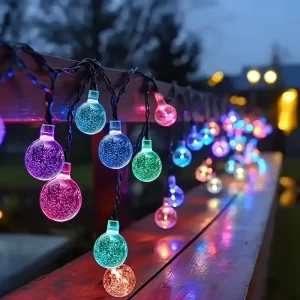 LED String Lights Outdoor Camping Waterproof Fairy Lights for Christmas Holiday Party Wedding Garden Yard Home Decor
