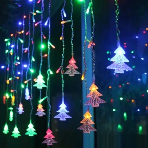 LED String Lights Small Globe Bulbs Outdoor Camping Ambient Starry Sky Festive Colored Christmas Decor Lights IP44 Waterproof