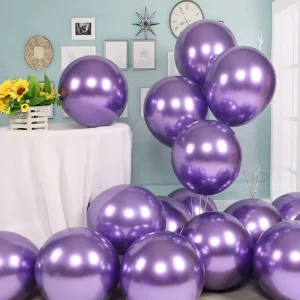 Latex Balloons Happy Birthday Metal air Balloon Decoration