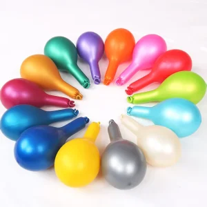 Latex Party Pearl Decoration Glossy Happy Birthday Shiny Pearl Balloon 10inch