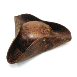 Leather Jack Caribbean Pirate Captain Hats Fancy Tricorn Halloween Festival Carnival Costume Party Hats