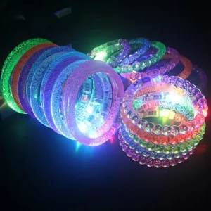 Led Bracelet Wristband Glow in the Dark Party Favor Supplies Neon Light up Bracelet Toys Wedding Birthday Decoration