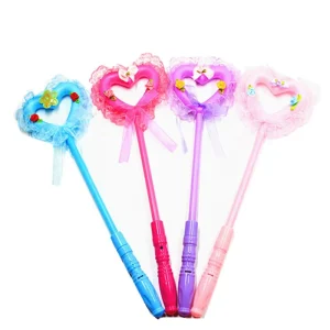 Led Party LED Heart Stick Flashing Light Stick Glow in the Dark Wedding Concert Event Party Supplies Decoration