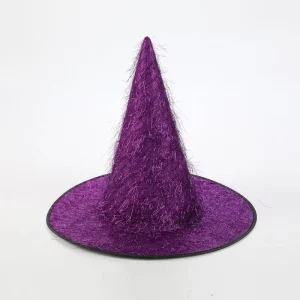 Lightweight Comfortable with 100% Cotton Fabric Wizard Hat for Boys Girls Cosplay Fantasy Role Playing Games
