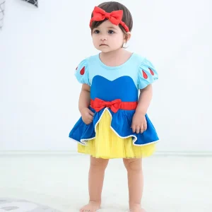 Little Baby Movie Cosplay Costume Baby Onesuit Crawling Suit Cute Dress for 0-3 Years Old Girls