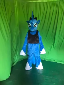 Little Pony Unicorn Mascot Costume for Party