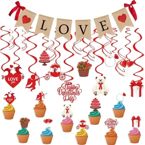 Love Letter Banner for Valentine’s Day Party Decoration
