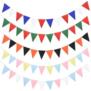 Low Priced Felt Colored Bunting String Flag for Festive Festival and Christmas Decorations Banner