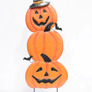 Luminous 3D Pumpkin Outfit Halloween Festival Garden Pop Up Outdoor Ornament Shopping Mall Decorative