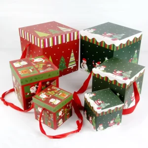 Luxury Christmas New Year Gift Wrap Gift Box Holiday Christmas Gift Box for Holiday Supplies