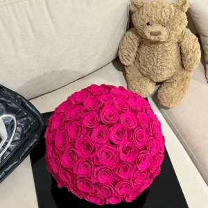 Luxury Home Creative Decoration 75 Piece Preserved Rose Potted Flower Eternal Rose Immortal Flower Valentine’s Day Gift