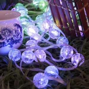 Luxury Led Ball Lights Strings of Small Bulbs INS Star Rooms Wedding Lights Christmas Lamp for Holiday Decorations