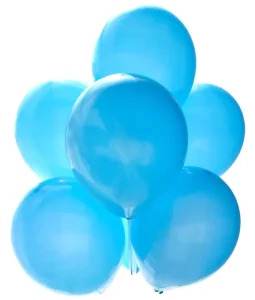 Manufacture Direct 10 Inch 2.3 Gram Baby Blue Balloons