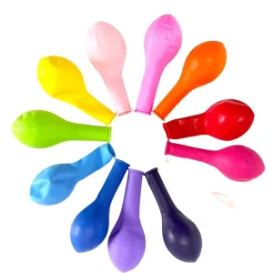 Manufacture Direct 10-inch 1.2g Assorted Color Balloons
