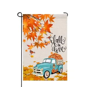 Manufacturer Custom Double Sided Sublimation Outdoor Yard Flag Banner Decoration Customized Seasonal Garden Flags