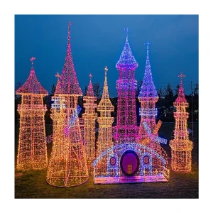 Manufacturers Can Customize Outdoor Waterproof Decorative Colorful Lights for Festivals