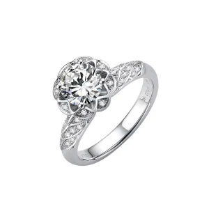 Manufacturer’s Hot Selling Women’s Jewelry Silver Ring Factory Price High quality diamond Engagement Wedding Ring