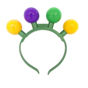 Mardi Gras Gifts Factory LED Light up Hairband Party Festival Decorations Supplies