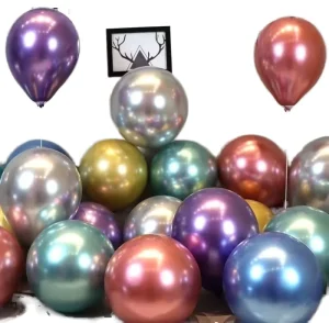 Metal Color Wedding Balloons Party Decorations Supplies for Background Arrangement for Wedding Party