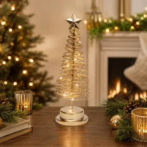 Metal Led Christmas Tree