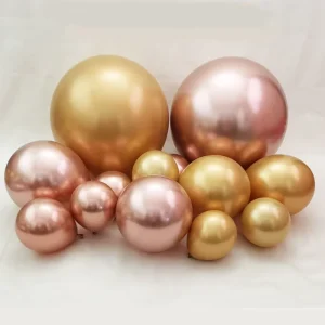 Metallic Chrome Balloons Decoration Birthday Party Ballons