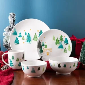 Modern Minimalist Stoneware Dinnerware Sets Dishwasher Safe for Home Kitchen Restaurant Use