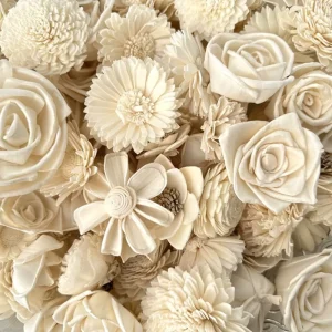 Modern Retro Handmade Lifelike Long Lasting Dry Floral Decorative Fragrance Sola Flower