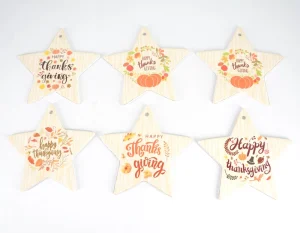 Modern Sublimation Ceramic Holiday Decoration Hanger for Birthday Graduation Anniversary Souvenir Ornament