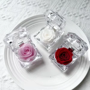 Modern Valentine’s Day & Mother’s Day Preserved Rose Gift Box with LED Display Screen Long Lasting 3 5 Years