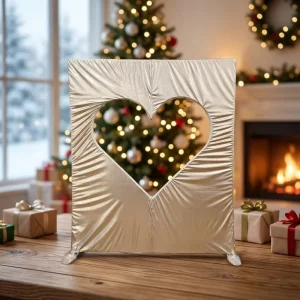 Modern Vintage Wedding Decorations Elegant Metal Display Stand New Arrival Heart Hollow Stand Simple Detachable Design Romantic