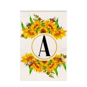 Mother’s Day Floral Garden Flag 12×18 Inch Double Sided Linen Mom & Daughter Yard Banner Spring Outdoor Porch Farmhouse Decor
